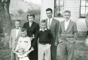 Grandpa Oldham's Funeral day